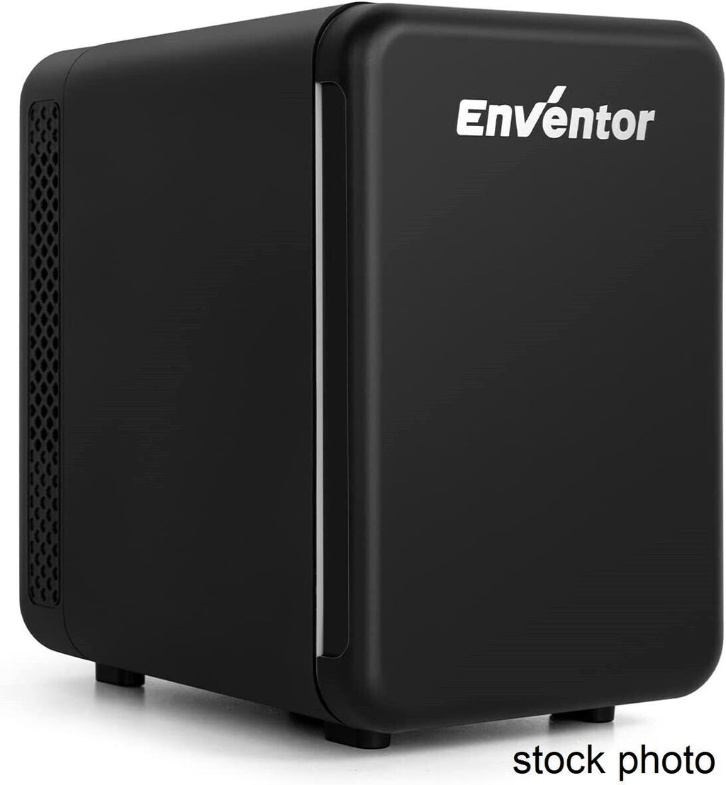 Enventor 4L Portable Mini Fridge for Skincare, Food, Office, Bedroom, and Travel