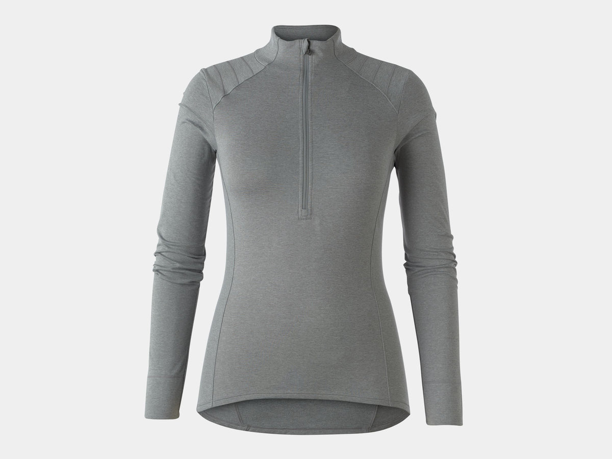 Bontrager Vella Thermal Long Sleeve SM Quicksilver Jersey