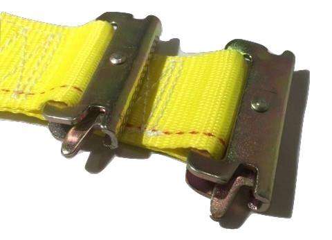 12, 16 or 20 Ft Interior Van Ratchet Strap with 1/pc Spring "E" Fittings