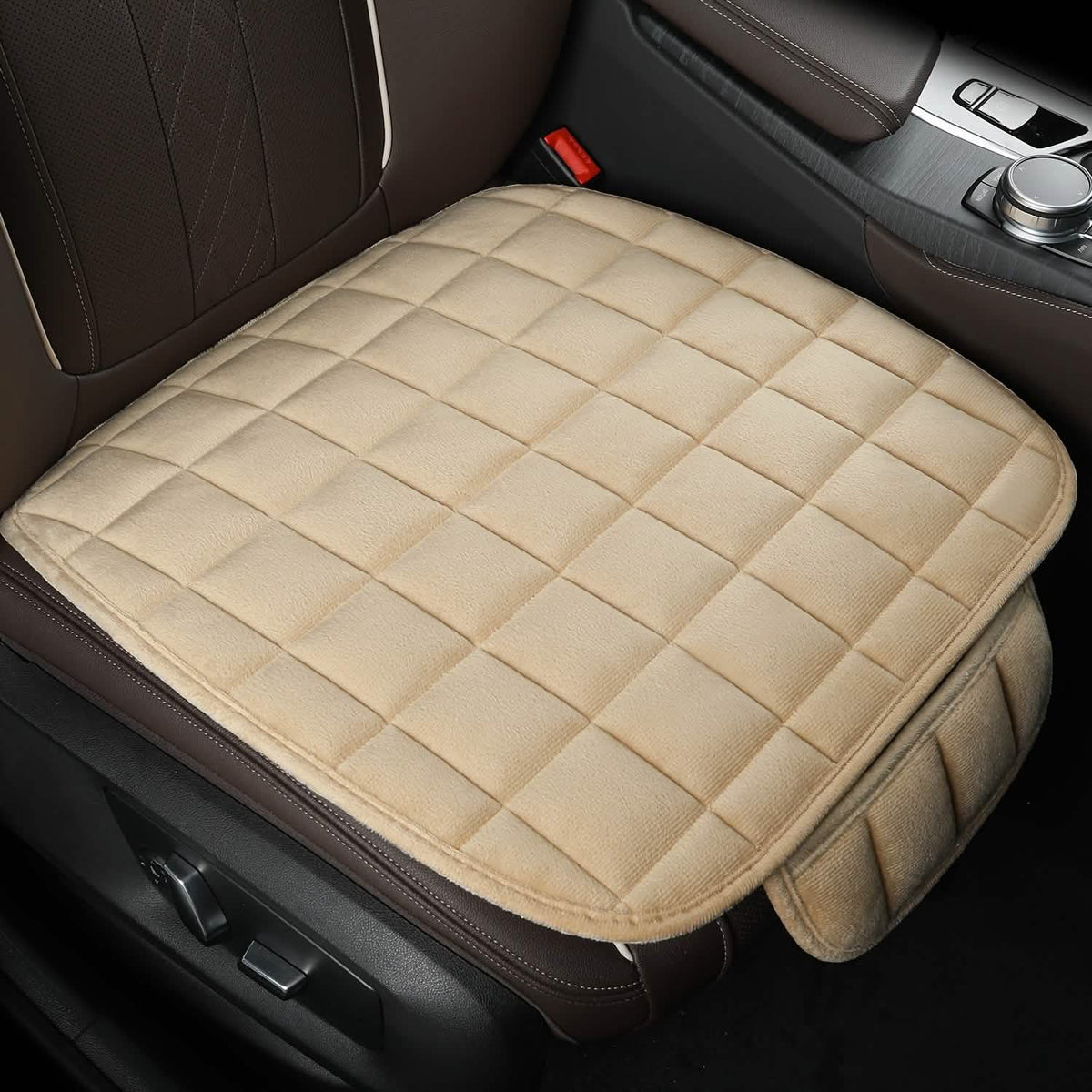 Winter Car Seat Cover – Universal Front Seat Cushion, Anti-Slip, Breathable