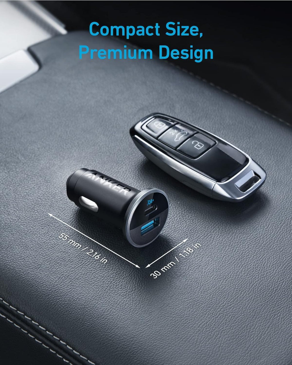 Anker <b>323</b> Car Charger (52.5 W)