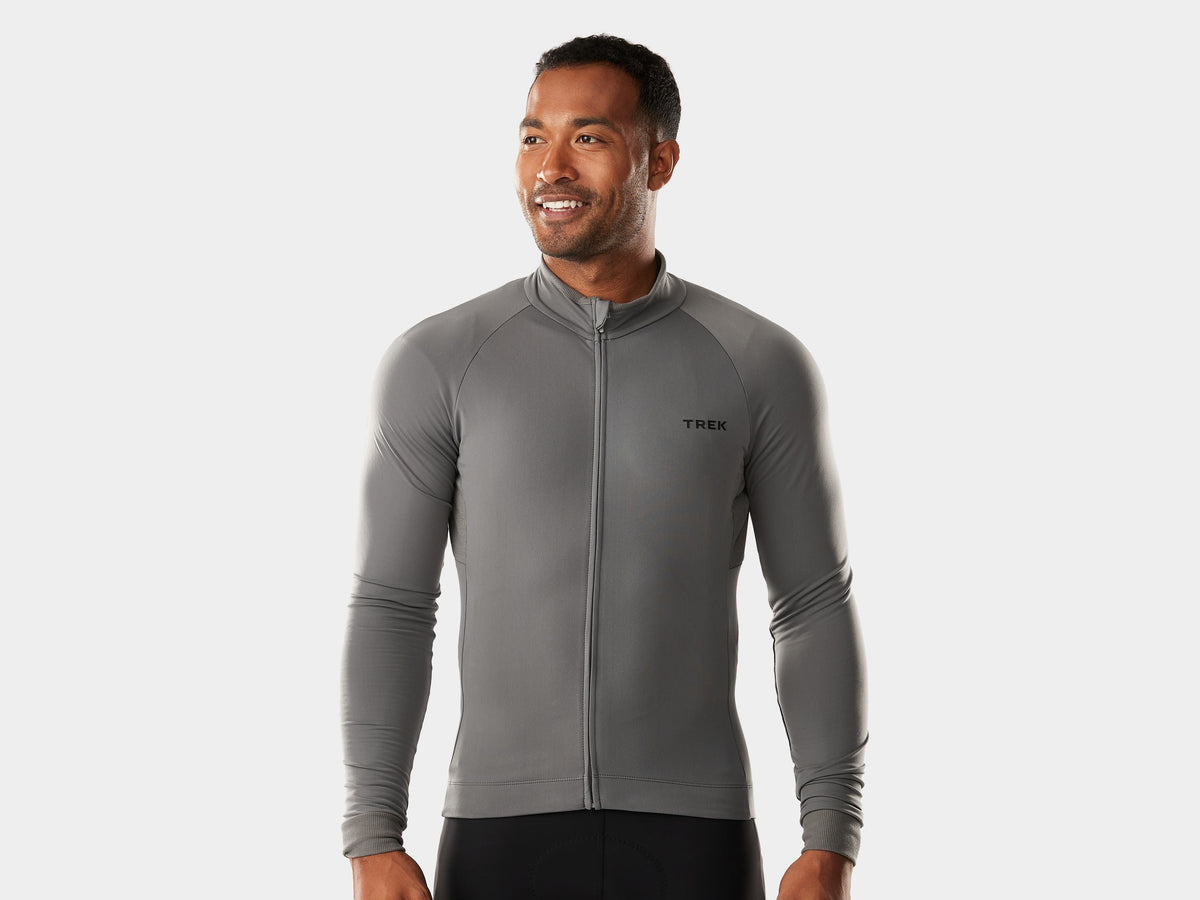 Trek Circuit Thermal Long Sleeve Medium Charcoal Jersey
