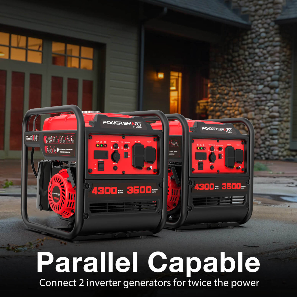 4300W Open Frame Gas Inverter Generator DB5041