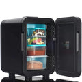 4L Mini Fridge Portable 12V/220V Car Refrigerator for Drinks Cosmetics Skincare
