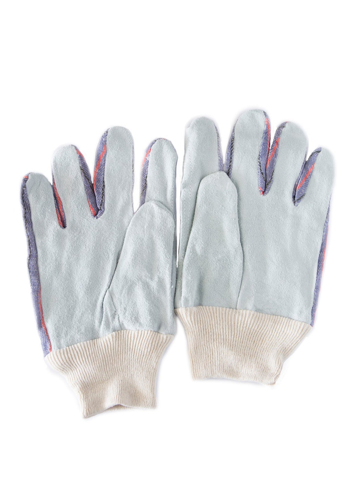 Leather Palm Work Gloves - One Size