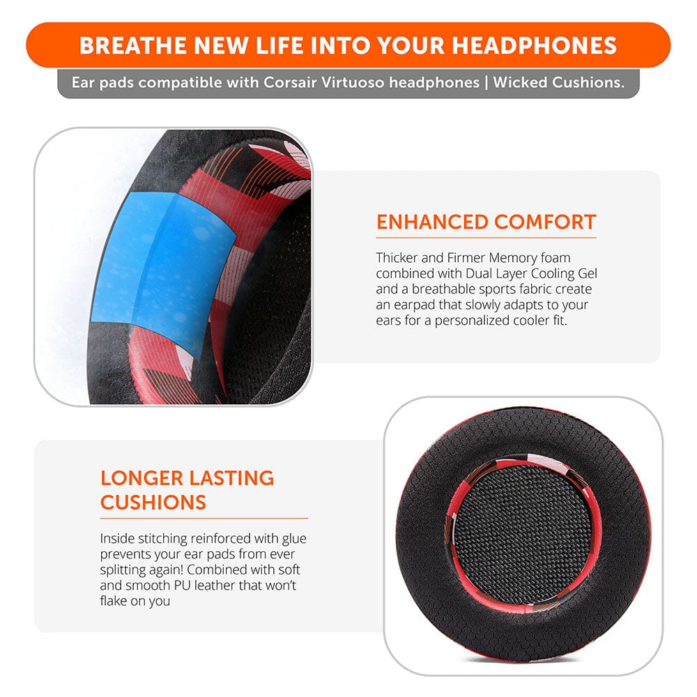 Corsair Virtuoso Earpads - WC FreeZe Cooling Gel