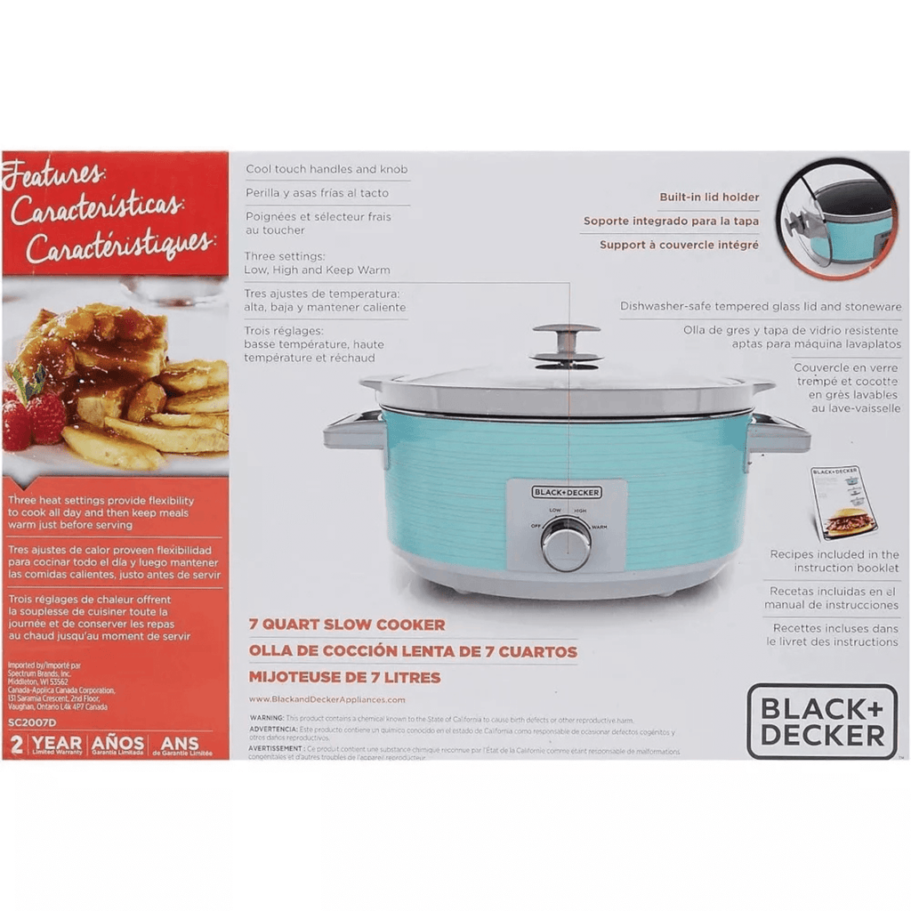 Black & Decker 7-Quart Slow Cooker