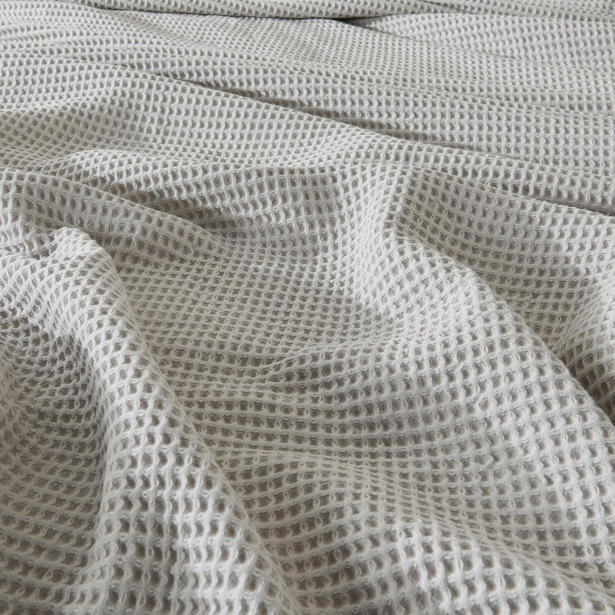 100% Cotton Waffle Weave Blanket - Mikala Collection