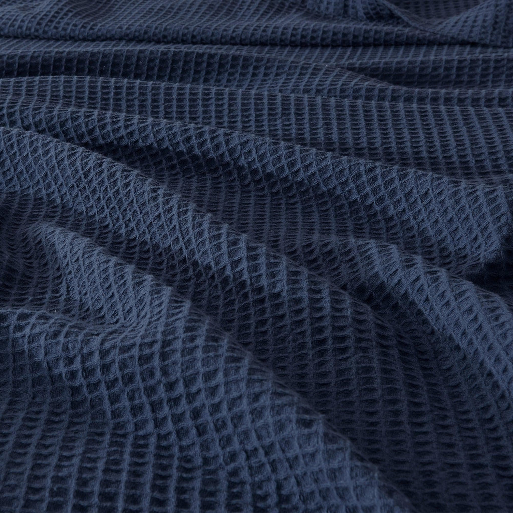 100% Cotton Waffle Weave Blanket - Mikala Collection