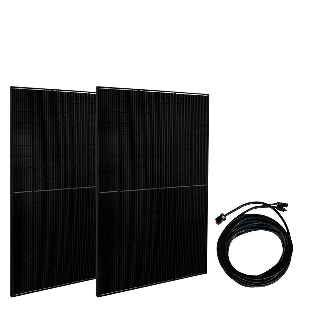 Nature's Generator Lithium 6000 with Solar Panels and Wind Turbine