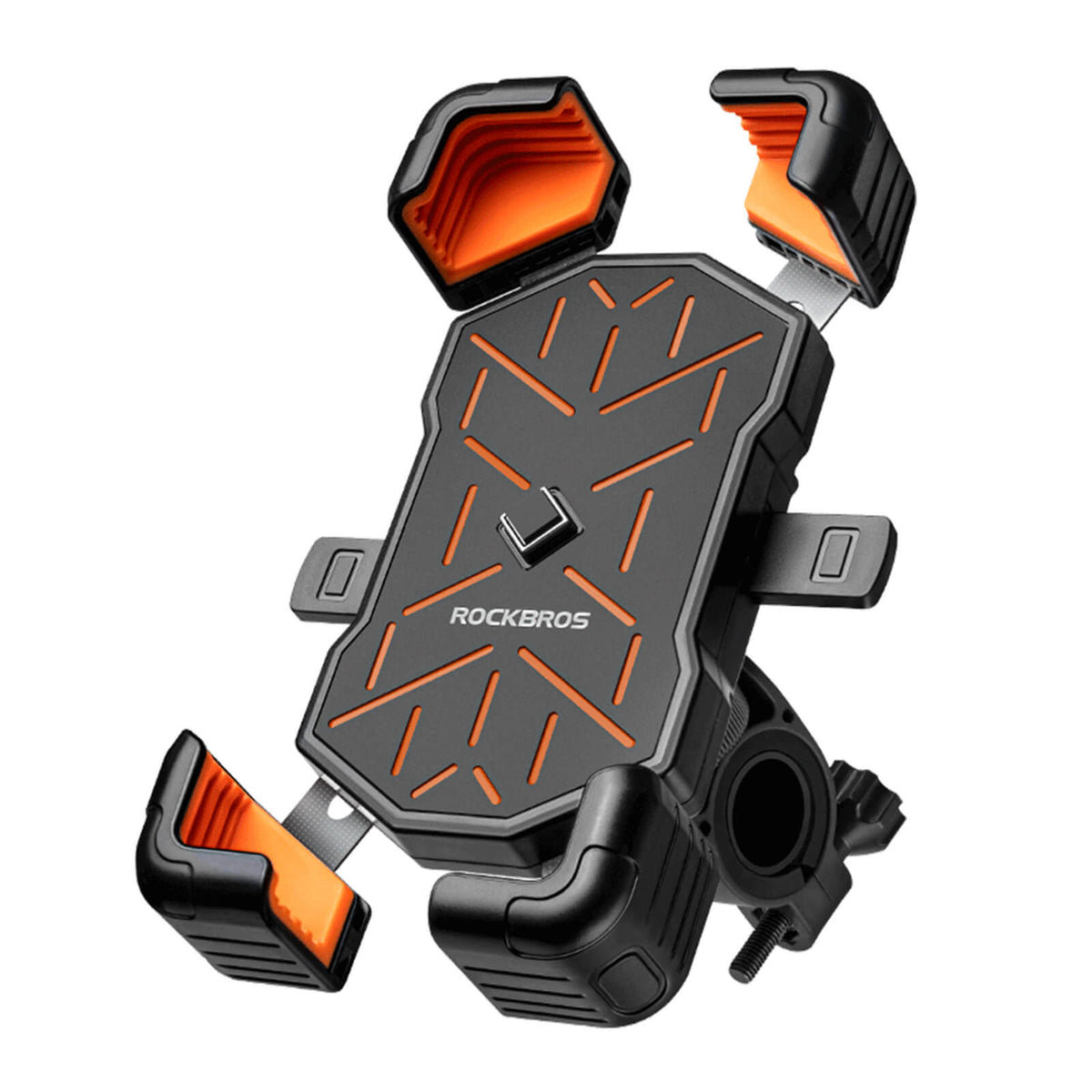 ROCKBROS Bike Phone Holder Mount Clamp 360 Rotatable Motorcycle Mount