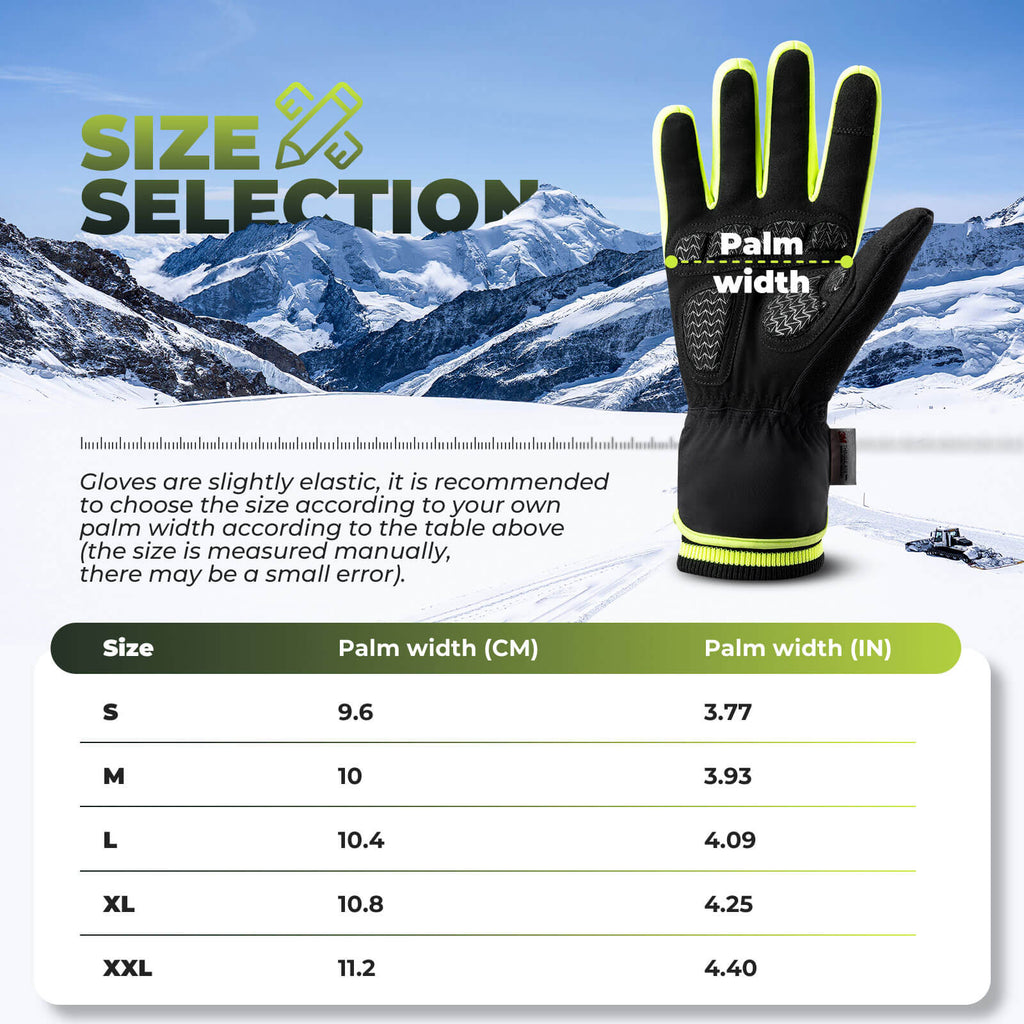 Thermal Full Finger Cycling Gloves