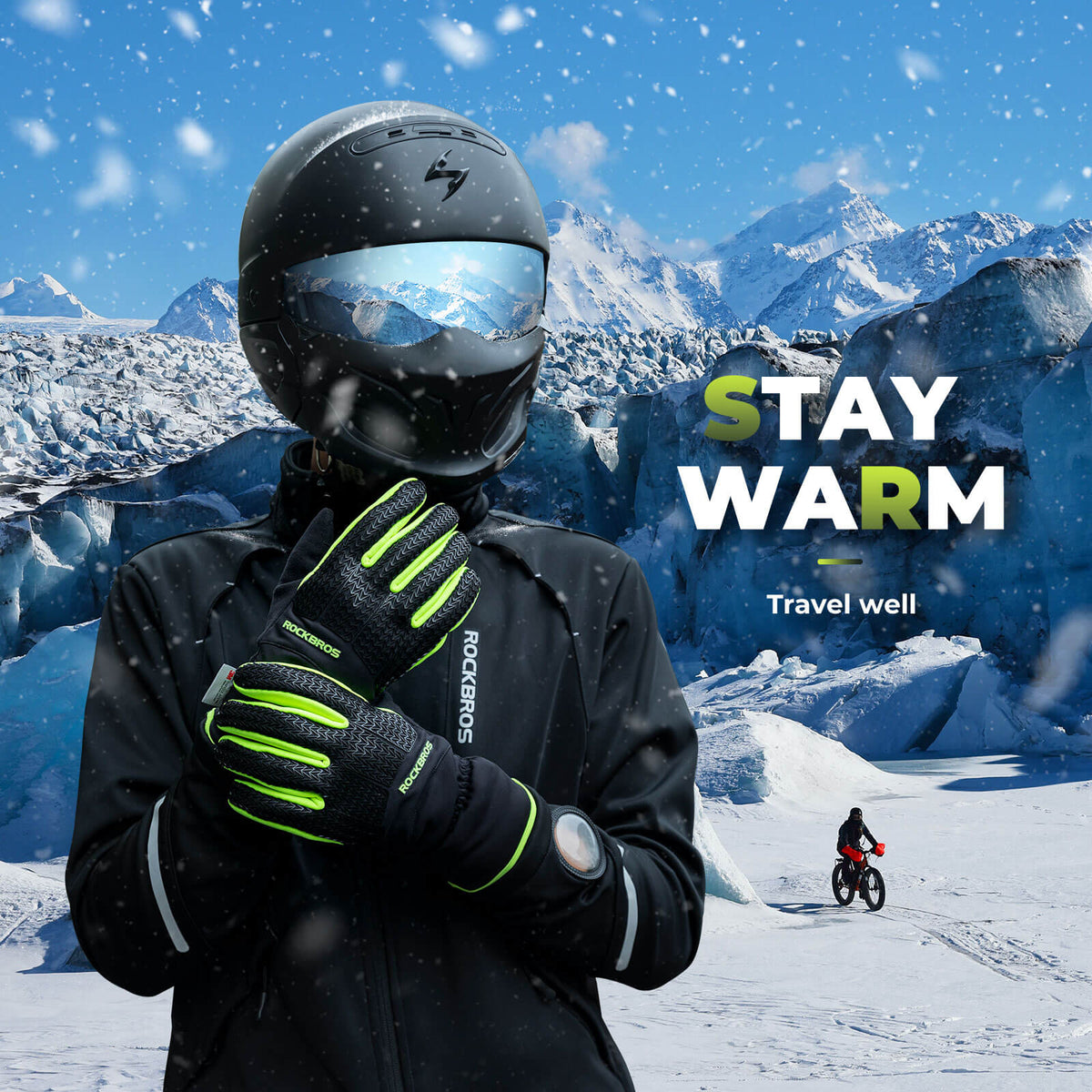 Thermal Full Finger Cycling Gloves