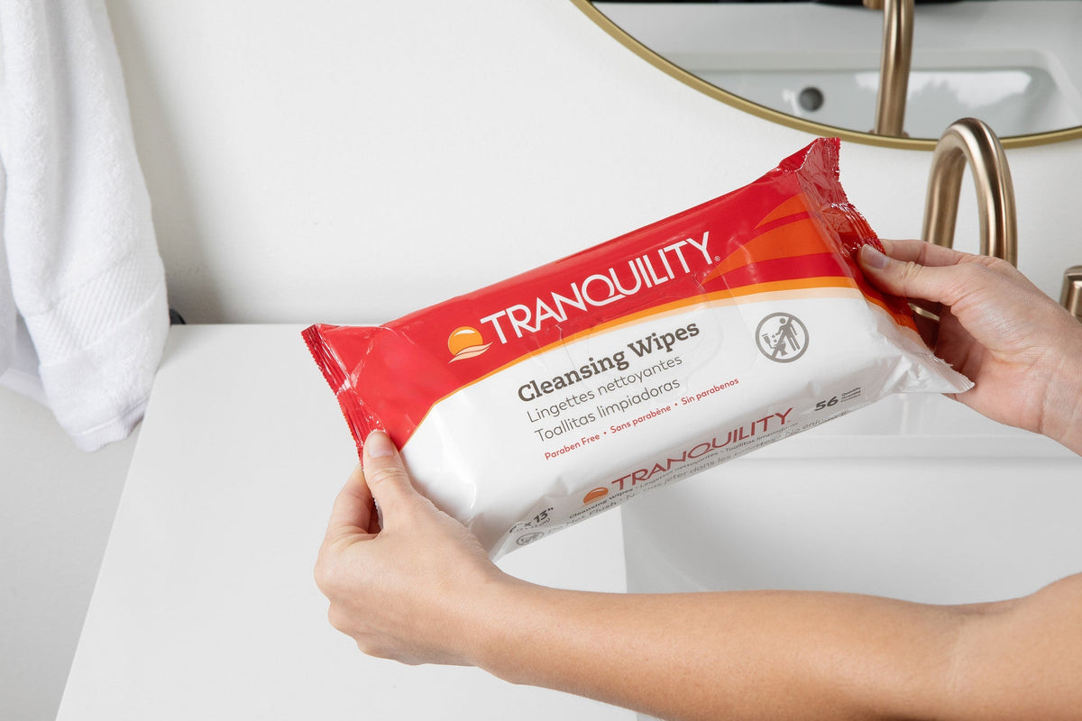 Tranquility Cleansing Wipes with Aloe